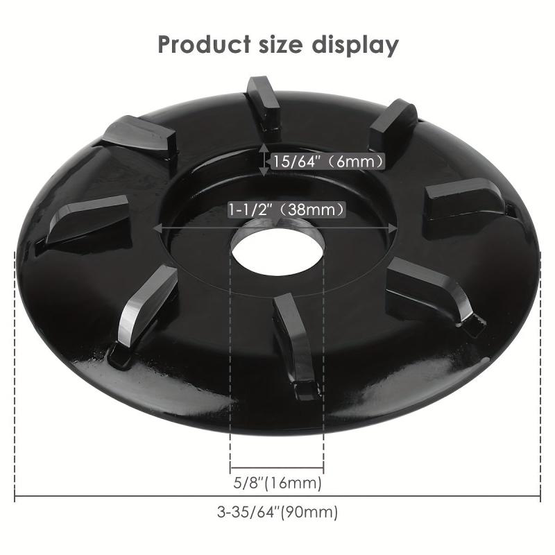 Wood Turbo Carving Disc Curve 8 Teeth