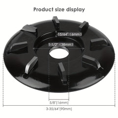 Wood Turbo Carving Disc Curve 8 Teeth