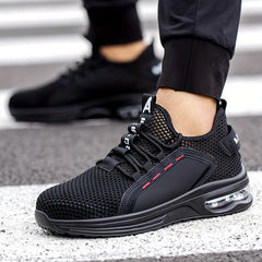 Lightweight Steel Toe Work Shoes for Men Women