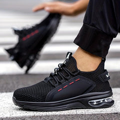 Lightweight Steel Toe Work Shoes for Men Women
