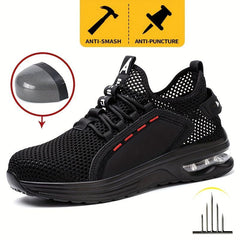 Lightweight Steel Toe Work Shoes for Men Women