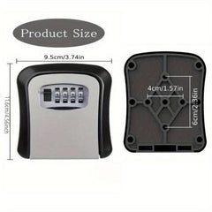 Waterproof Safety Key Box Password Lock Strong Key Management