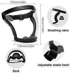 Protective Face Shield Dustproof Impact Resistance Woodworking Work Mask