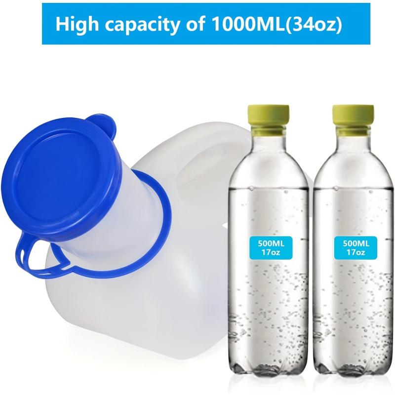 Unisex Portable Toilet Urinal for Men and Women with Lid and Funnel
