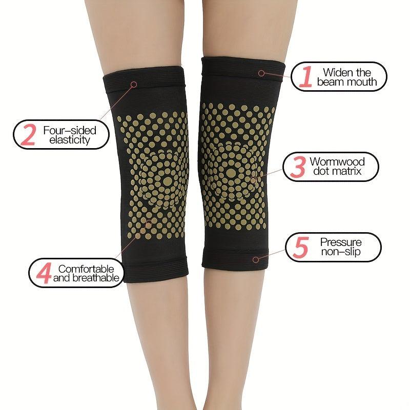 1pc Short Knee Pads Warm Knee Socks for Men and Women