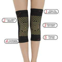 1pc Short Knee Pads Warm Knee Socks for Men and Women