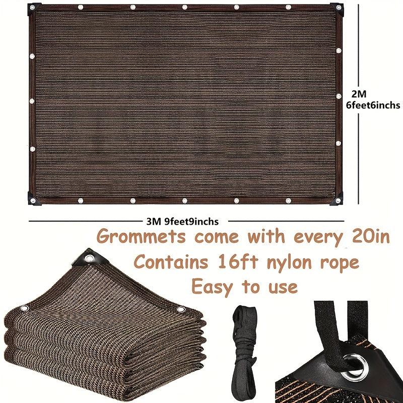 PMMJ 95 Garden Shade Net UV resistant Outdoor Sunshade Canopy