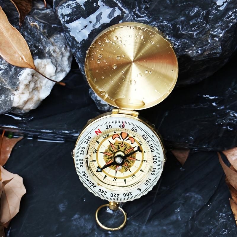 Waterproof Luminous Camping Hiking Compass - Outdoor Survival Tool