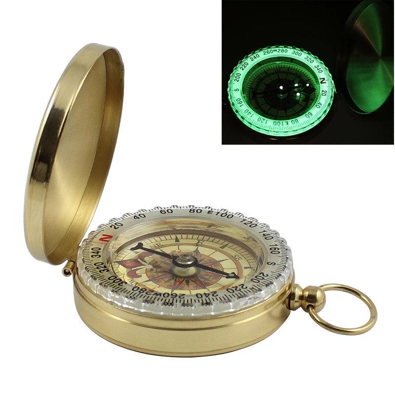 Waterproof Luminous Camping Hiking Compass - Outdoor Survival Tool