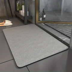 Quick Drying Bathroom Floor Mat Non Slip Hand Washable
