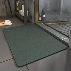 Quick Drying Bathroom Floor Mat Non Slip Hand Washable