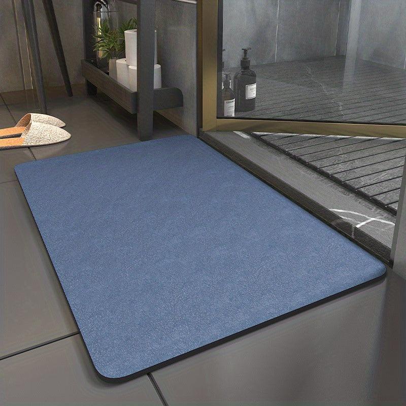 Quick Drying Bathroom Floor Mat Non Slip Hand Washable