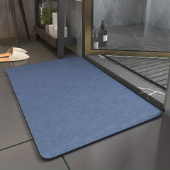 Quick Drying Bathroom Floor Mat Non Slip Hand Washable