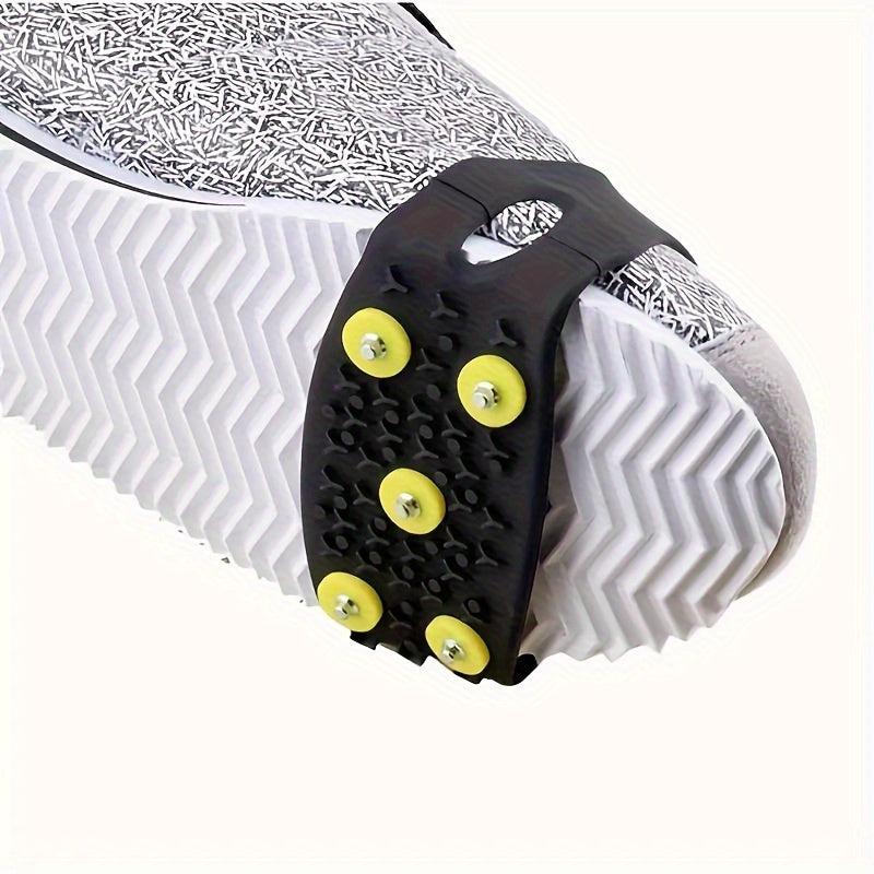 5-Claw Ice Grippers for Safe Winter Walking & Hiking
