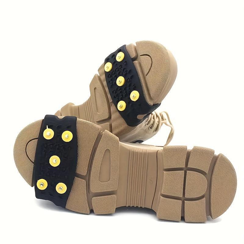 5-Claw Ice Grippers for Safe Winter Walking & Hiking