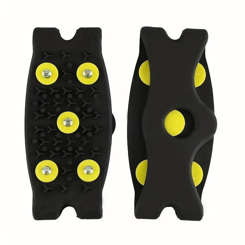 5-Claw Ice Grippers for Safe Winter Walking & Hiking