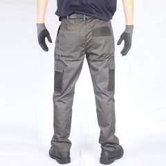 Polyester Cotton Men's Knee Bag Cargo Trousers Work Pants