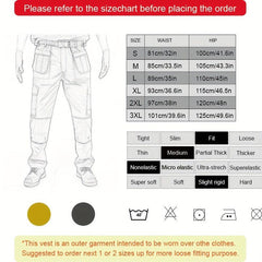 Polyester Cotton Men's Knee Bag Cargo Trousers Work Pants