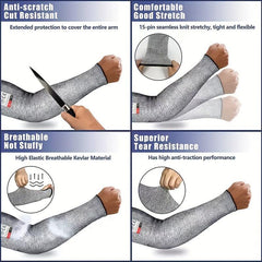 Anti Cutting Sleeve for Arm Protection - EN388 Level 5