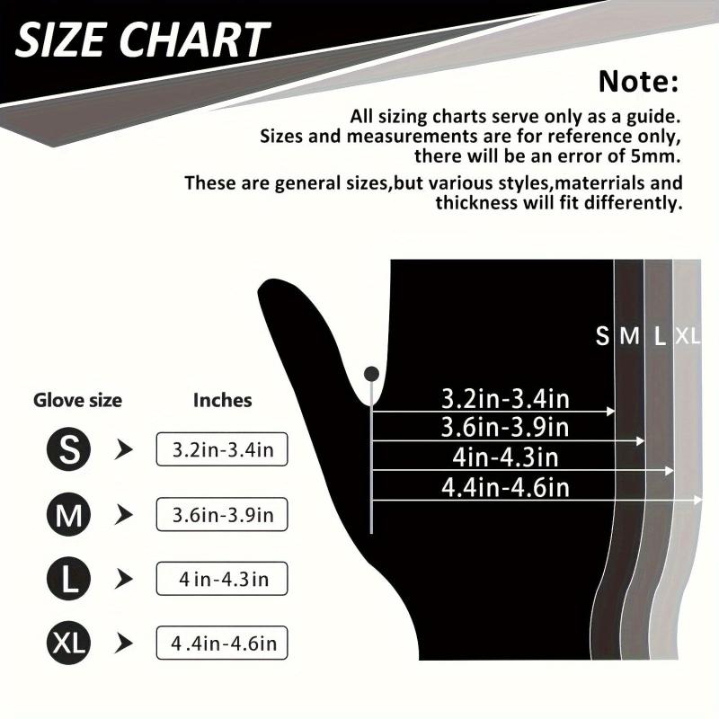 100pcs Nitrile Gloves for Household Disposable Latex Gloves