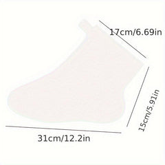 100 Pcs Foot Mask Pedicure Liners Hydrating Lotion Disposable Shoe Covers