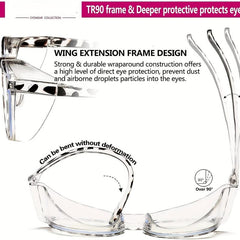 Unisex Cycling Goggles Anti Fog Windproof Sandproof Dustproof