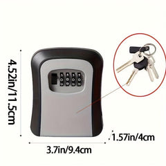Key Safe Outdoor Plastic Digital Combination Lock Storage Decorative