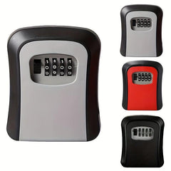Key Safe Outdoor Plastic Digital Combination Lock Storage Decorative