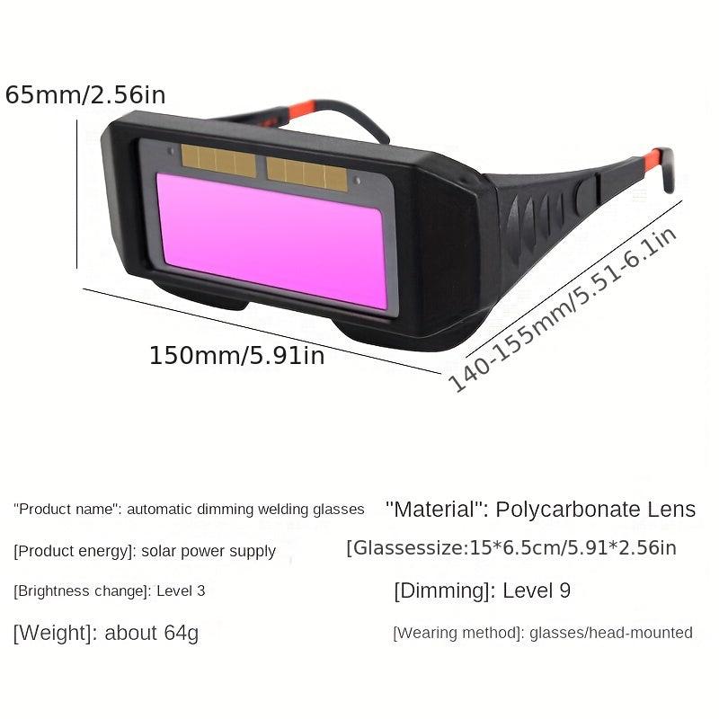 Welding Mask Welding Glasses Protective Goggles - Solar Energy