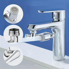 Universal Faucet Rotatable Foaming Device Extended Water Nozzle