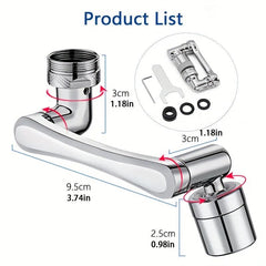 Universal Faucet Rotatable Foaming Device Extended Water Nozzle