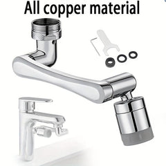 Universal Faucet Rotatable Foaming Device Extended Water Nozzle