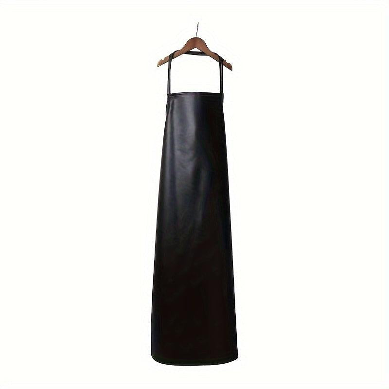 Waterproof PVC Leather Apron Kitchen Canteen Rice Industrial Apron