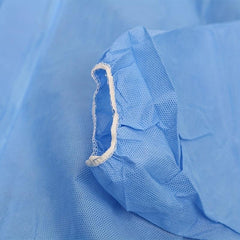 Disposable Coveralls with Hood Safety Work Wear Zipper Elastic