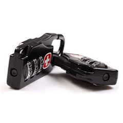 2pcs Luggage Digital Combination Lock Cartoon Mini Padlock