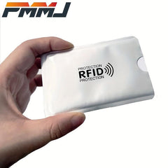 10pcs Credit Card Sleeve Wallet RFID/NFC Blocking Aluminum Metal Protection