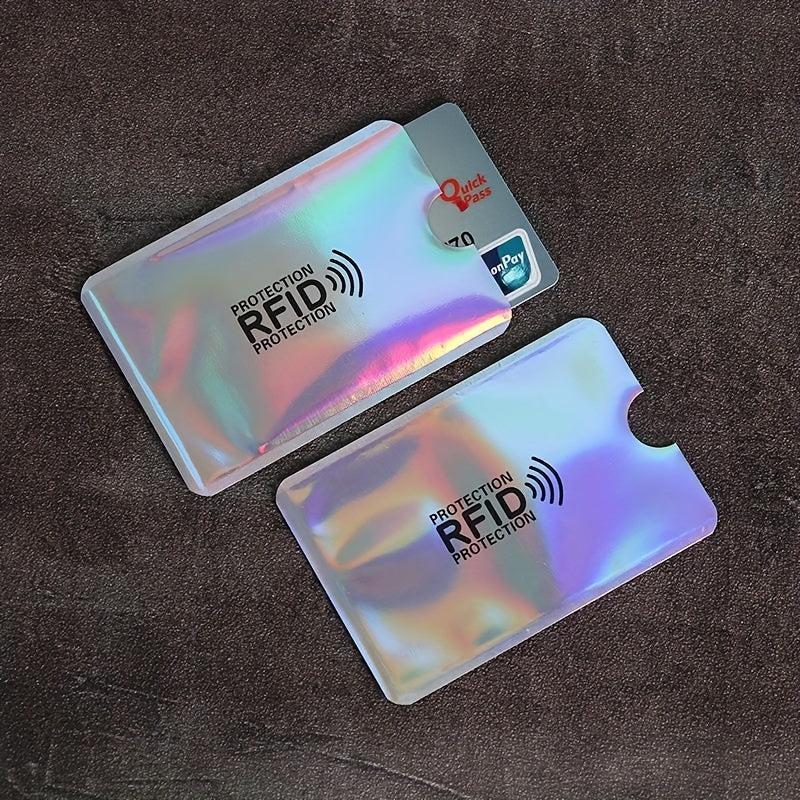 10pcs Credit Card Sleeve Wallet RFID/NFC Blocking Aluminum Metal Protection