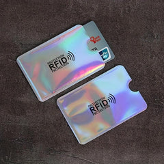 10pcs Credit Card Sleeve Wallet RFID/NFC Blocking Aluminum Metal Protection