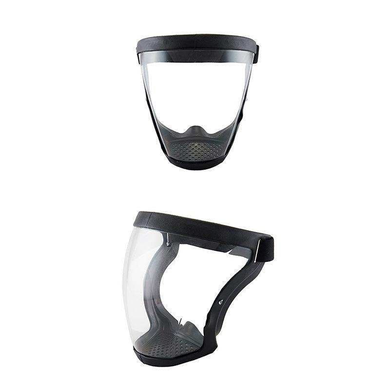 Protective Transparent Face Mask Reusable Goggle Shield