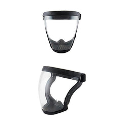 Protective Transparent Face Mask Reusable Goggle Shield