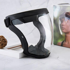 Protective Transparent Face Mask Reusable Goggle Shield