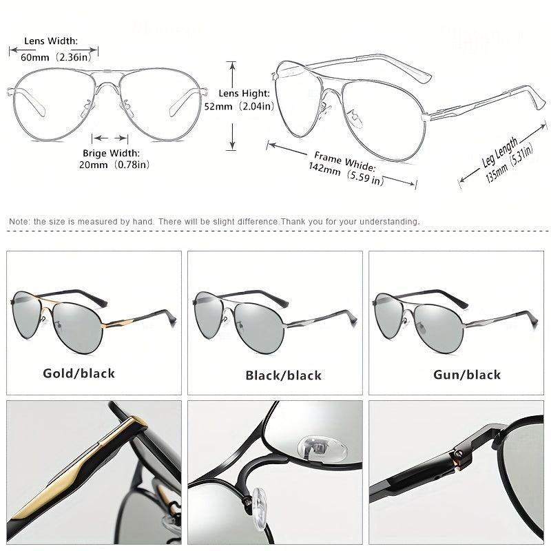 Intelligent Photochromic Sunglasses & Polarized Glasses