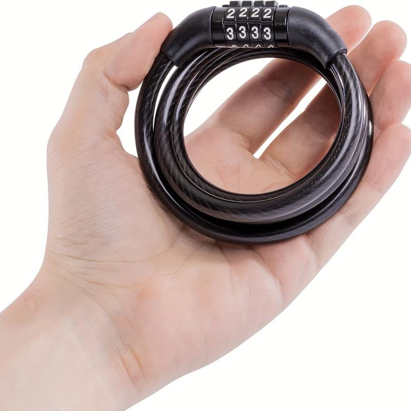 Secure Your Outdoor Equipment with this Combination Bicycle Lock