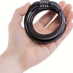 Secure Your Outdoor Equipment with this Combination Bicycle Lock