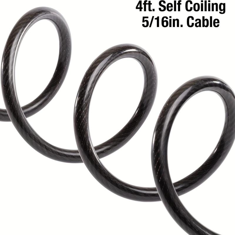 Secure Your Outdoor Equipment with this Combination Bicycle Lock