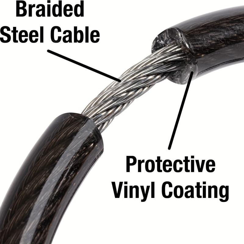 Secure Your Outdoor Equipment with this Combination Bicycle Lock