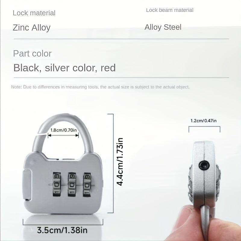 Metal Code Lock for Stationery Box Drawer Cabinet Luggage