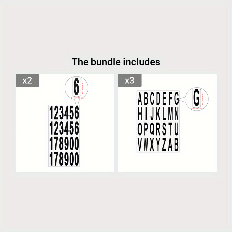 Customize Your Home with Waterproof Mailbox Numbers & Letters