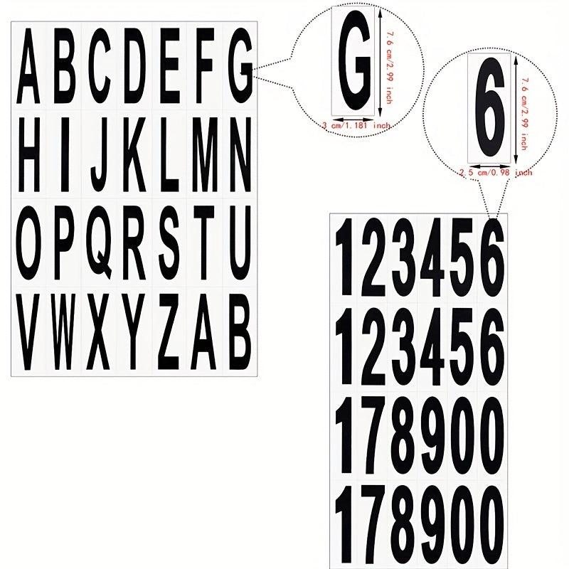Customize Your Home with Waterproof Mailbox Numbers & Letters
