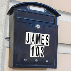 Customize Your Home with Waterproof Mailbox Numbers & Letters